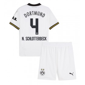 Borussia Dortmund Nico Schlotterbeck #4 Tredje skjorte til barn 2024-25 Kortermet (+ korte bukser)